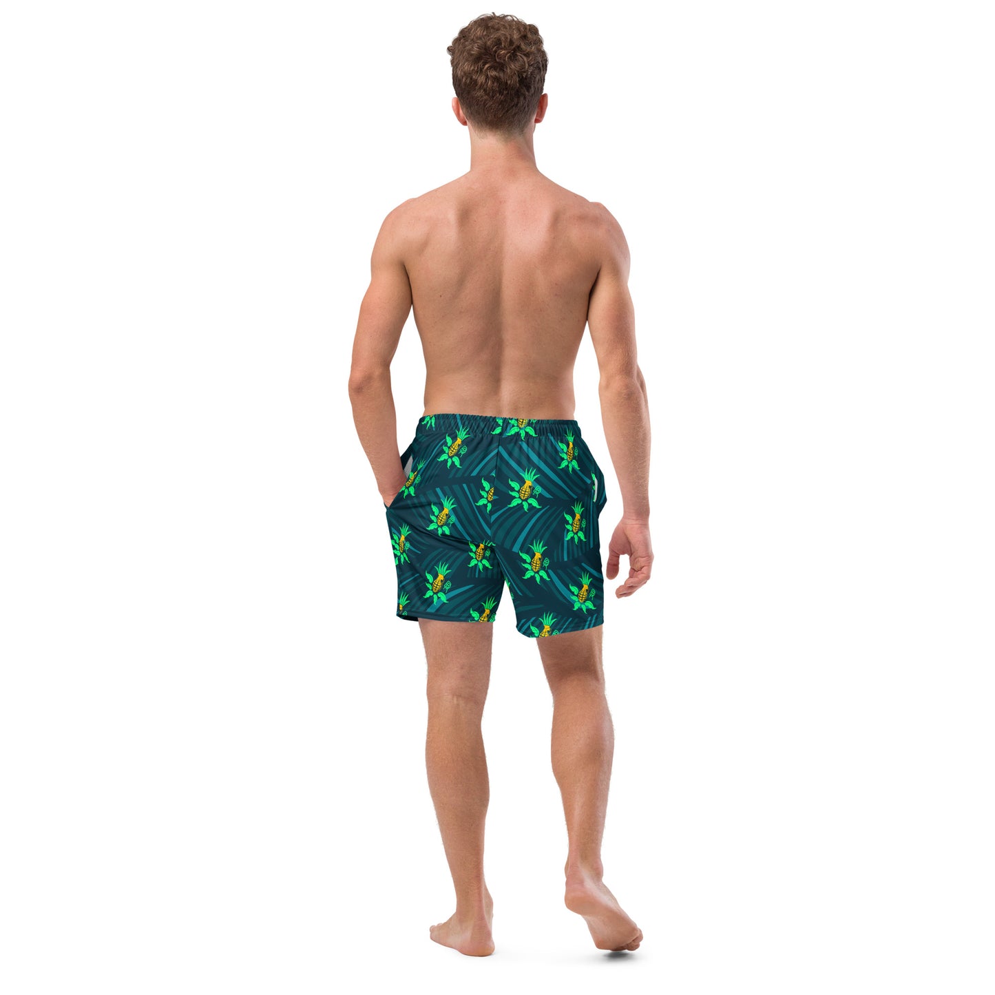 Grenade-Pineapple swim trunks