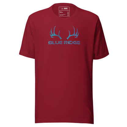 Antlers (Blue Multicam) - Unisex t-shirt