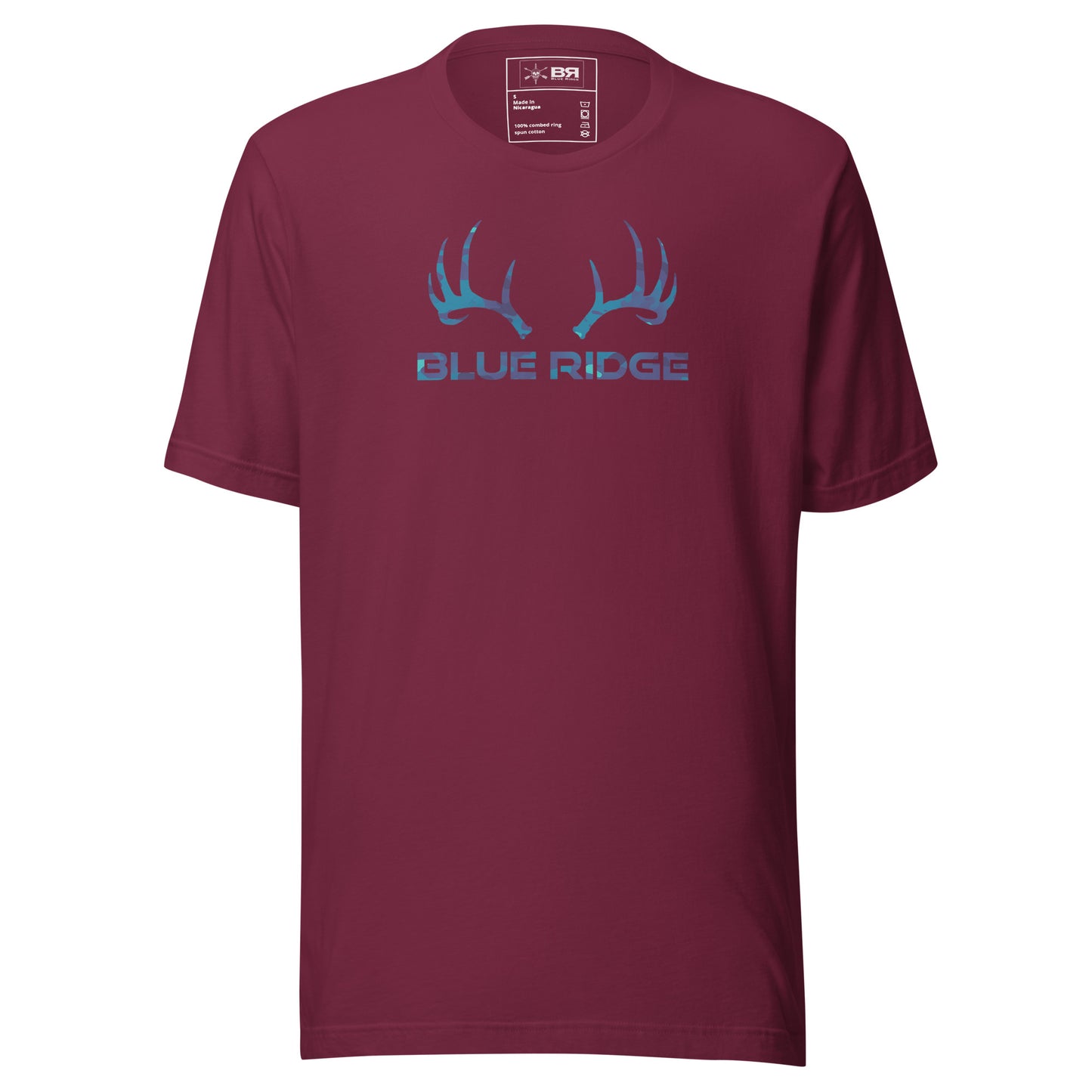 Antlers (Blue Multicam) - Unisex t-shirt