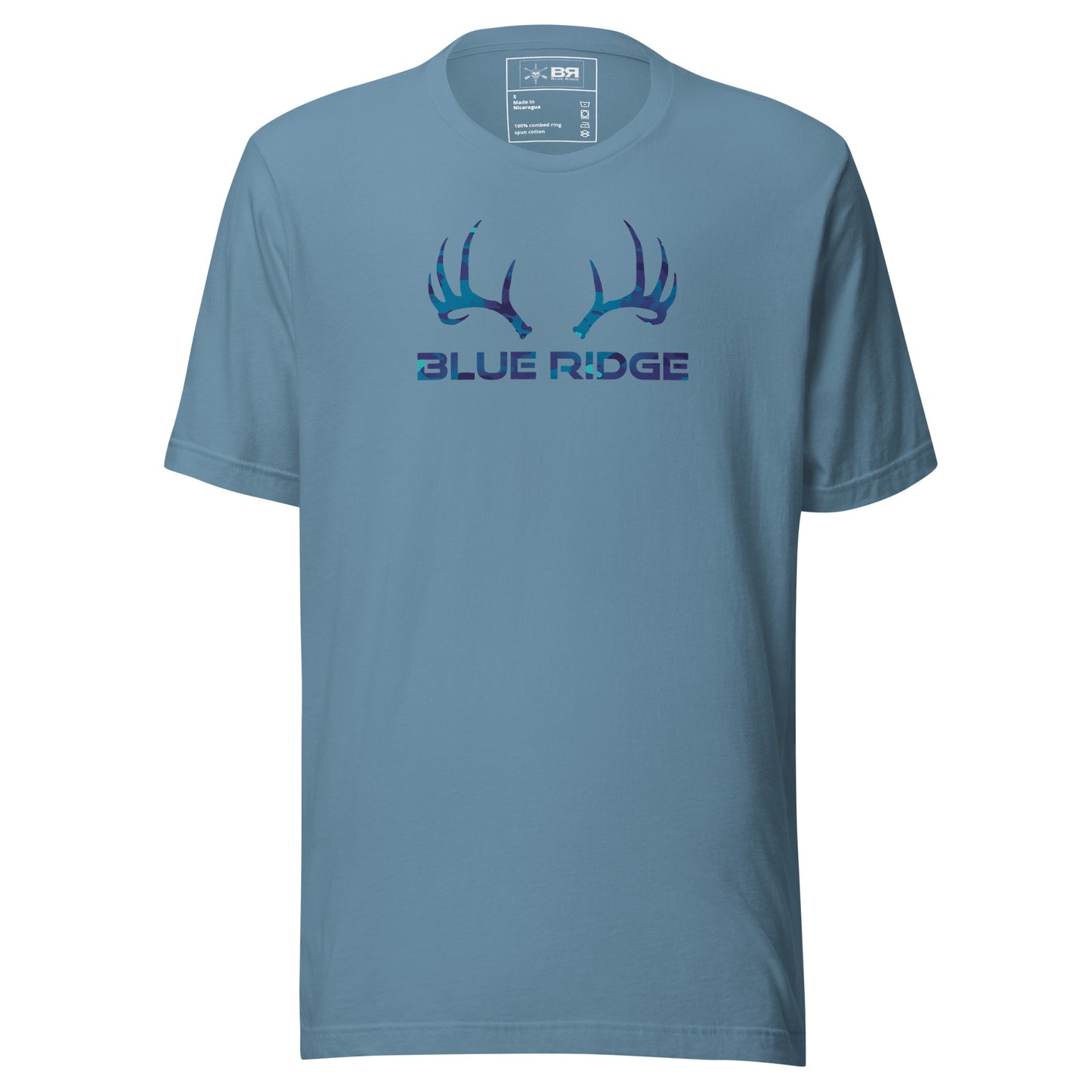 Antlers (Blue Multicam) - Unisex t-shirt