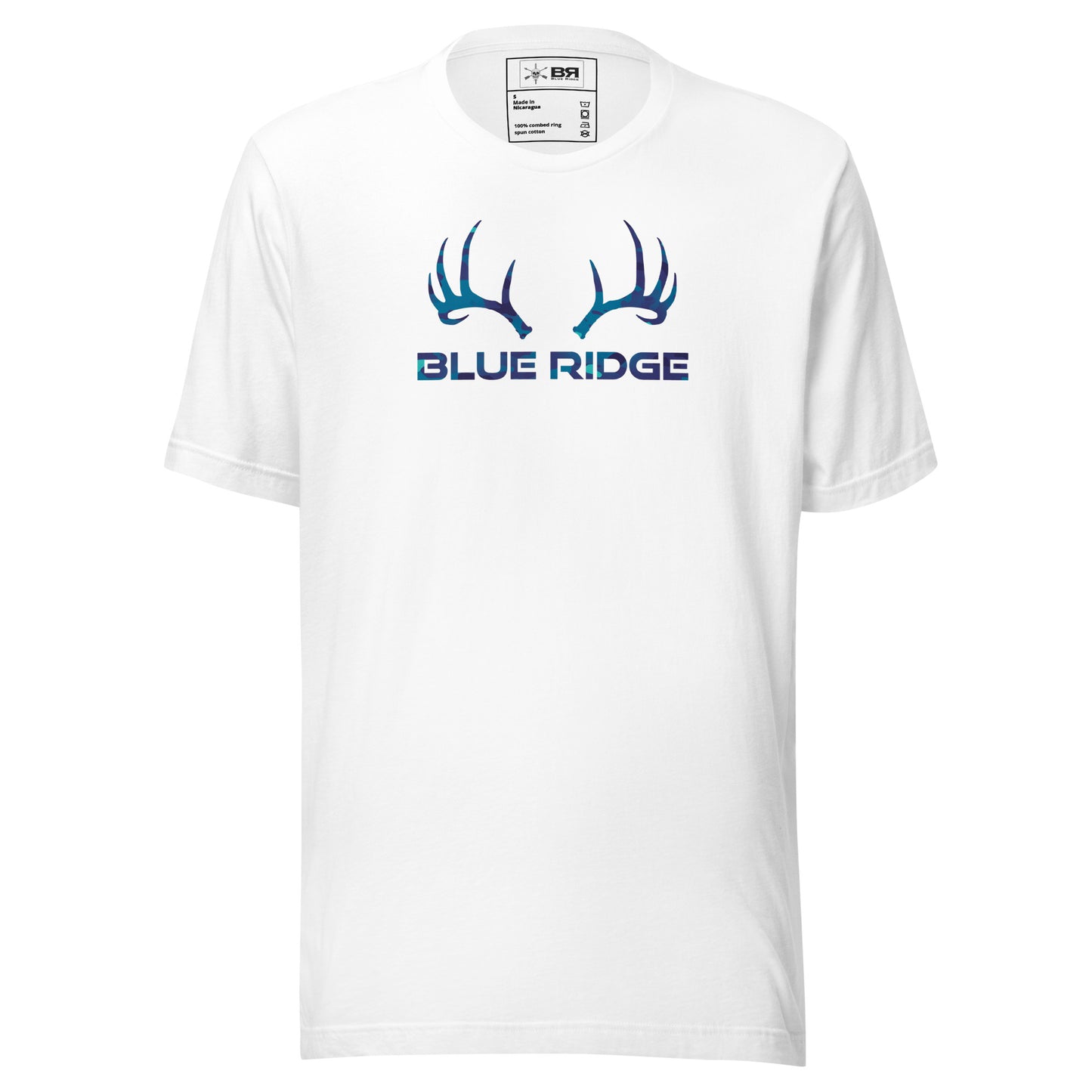 Antlers (Blue Multicam) - Unisex t-shirt